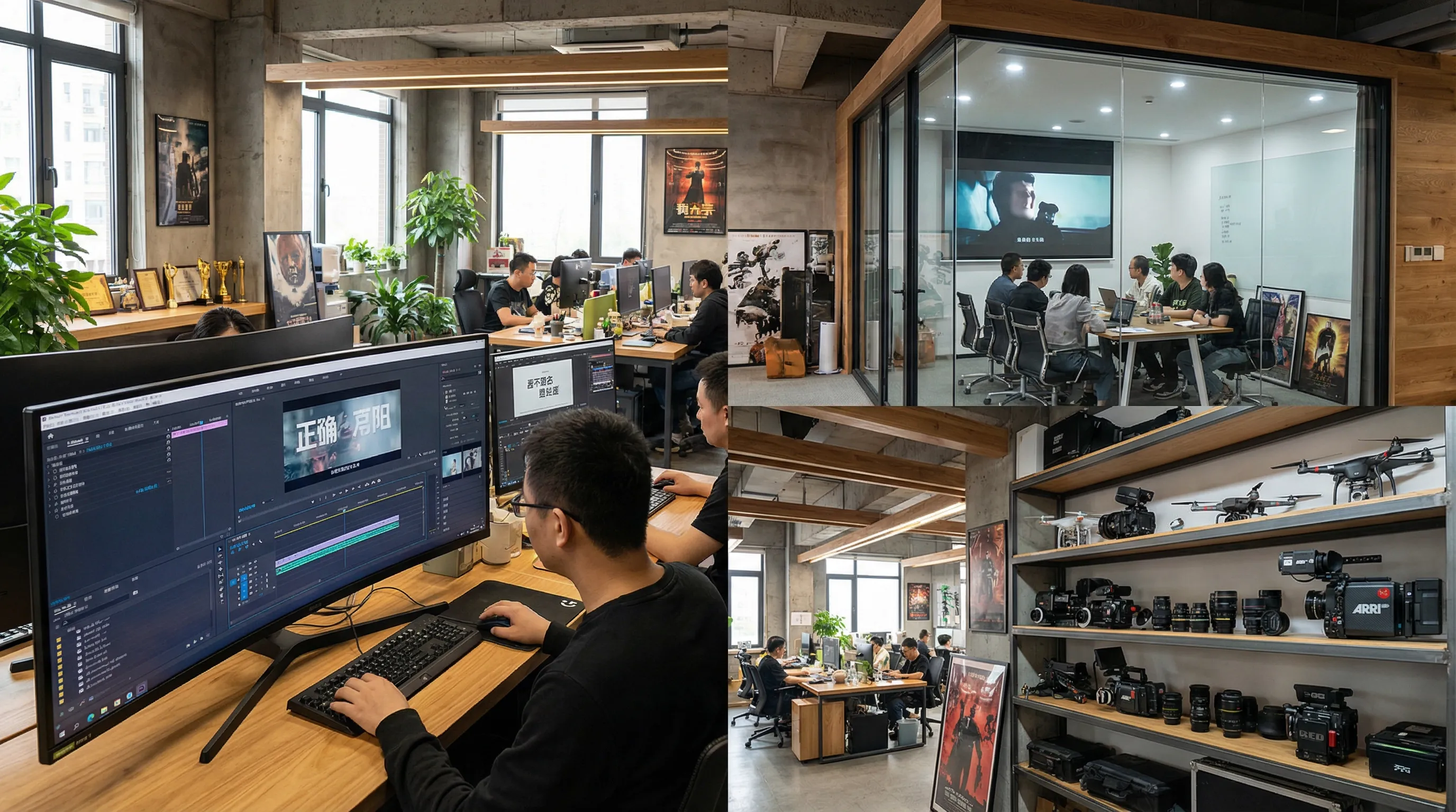 国产精品影视传媒公司办公室